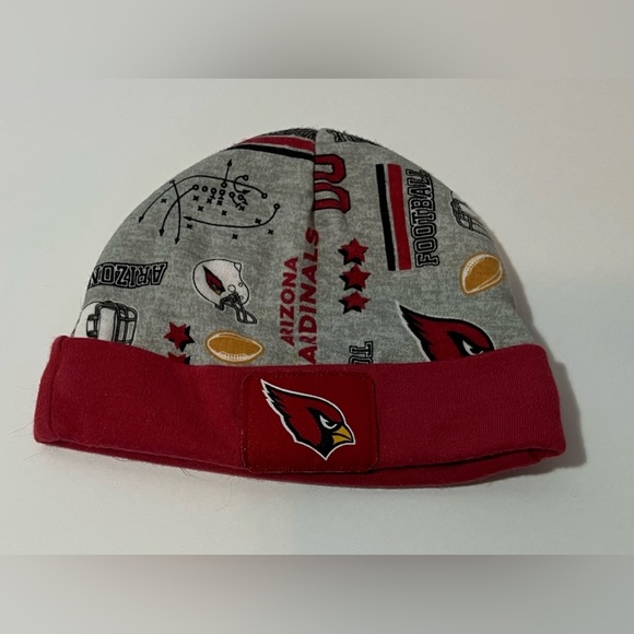 Arizona Cardinals Football NFL Apparel Infant Beanie Cap Hat Size 3-6 Months - Picture 1 of 8